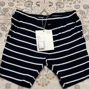 Wheat Kids Clothing Classic Navy and White Striped Kids Shorts